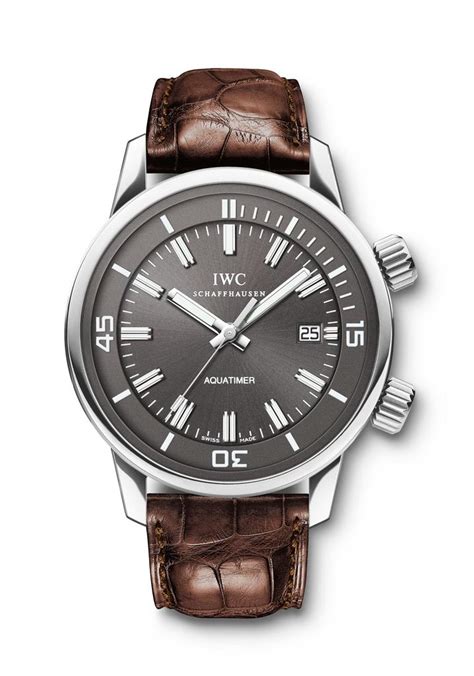 iwc vintage aquatimer white gold|Monochrome Reviews the IWC Aquatimer Chronograph.